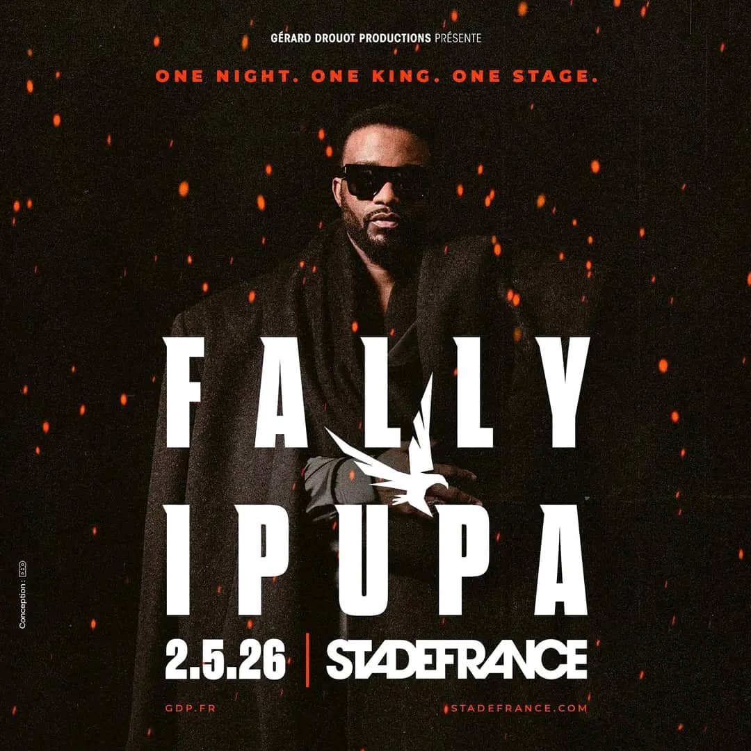 FALLY IPUPA ANNONCE UN CONCERT HISTORIQUE AU STADE FRANCE